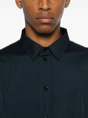 Camisa social Saint Laurent Cassandre de manga longa com botões