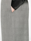 Comme Des Garcons karierte Hosen mit elastischem Bund