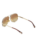 Occhiali da sole Chloé Chloè dorati