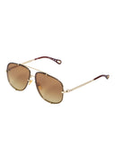 Occhiali da sole Chloé Chloè dorati