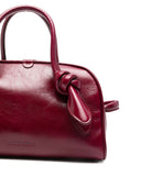 Bolsa Jacquemus com alça superior e detalhe de nó