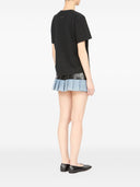 T-shirt e polo nere MM6 Maison Margiela
