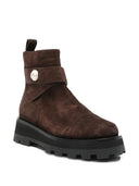 Jimmy Choo Stiefel Braun