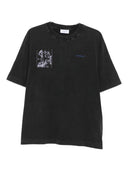 オフホワイト Tシャツとポロシャツ ブラック