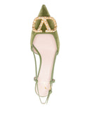 Valentino Garavani com salto verde