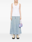 Maison Kitsuné Tanktop mit Fuchs-Stickerei