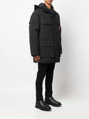 Черные пальто Canada Goose