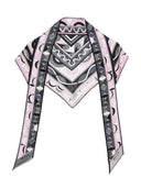 Pucci Schals Schwarz