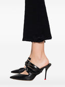 Balenciaga Hose mit Volantbesatz und ausgestelltem Bein