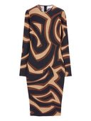 Vestidos marrones Pucci