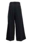 Calças com punho listradas Comme Des Garcons