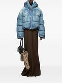 Acne Studios Coats Clear Blue