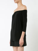 Norma Kamali Top Preto