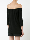 Norma Kamali Top Preto