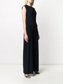 Vestidos Norma Kamali azuis