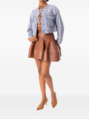 Пальто Zimmermann прозрачное голубое