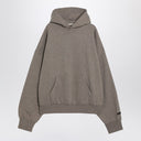 Moletom de algodão fleece cinza Fear of God Essentials com logo