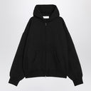 Sudadera de algodón polar negra Fear of God Essentials con logotipo