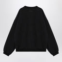 Fear of God Essentials Black sweatshirt with embroidered logo