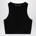 Fear of God Essentials Sporty black honeycomb tank top