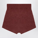Pantalón corto burdeos de panal Fear of God Essentials