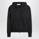 Fear of God Essentials schwarzer Baumwoll-Fleece-Hoodie