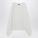 Fear of God Essentials Cloud white nylon-blend sweater