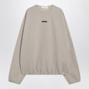 Fear of God Essentials Greige brushed cotton sweatshirt