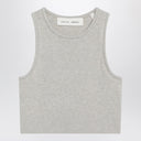 Fear of God Essentials Ribbed greige cropped top