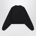 Fear of God Essentials Schwarzes 90er Jahre Rundhalsausschnitt Sweatshirt