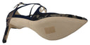 Scarpins de Couro Navy Lancer Elegância Liberada