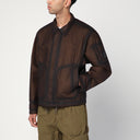 Chaqueta de nailon marrón desvaído C.P. Company