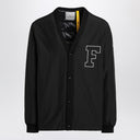 Moncler X FRGMT Anise black jacket in cotton and nylon