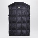 Moncler X FRGMT Vaile blue vest in nylon