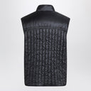 Moncler Genius Tangerine padded vest in blue nylon