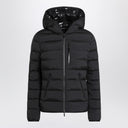 Moncler Black Herbe hooded puffer jacket