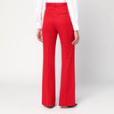 Красные расклешённые брюки из шерсти Vivienne Westwood