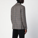 Tagliatore Single-breasted jacket with wool Vichy pattern