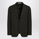 Blazer verde de um botão Tagliatore em lã virgem
