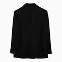 Tagliatore New York black wool double-breasted jacket
