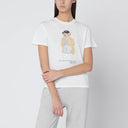 Polo Ralph Lauren Weißes Polo Bear T-Shirt