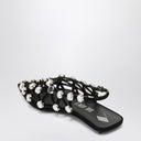 The Attico Black Grid ballerina