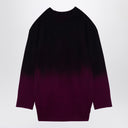 Der Attico übergroße rosa Degradé Pullover