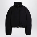 JACQUEMUS Black La doudoune courte Caraco bomber jacket