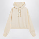JACQUEMUS Light beige Gros Grain hooded sweatshirt