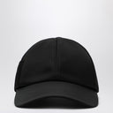 JACQUEMUS Black Ovalie baseball cap