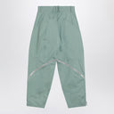 Pantalones verde salvia con cremallera de The Attico