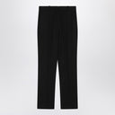 JACQUEMUS Black trousers in cotton blend