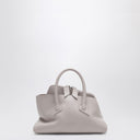 Bolso mini La Passeggiata de piel granulada color malva claro de The Attico