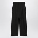 Pantalones de mezcla de lana negros Moncler X Edward Enninful